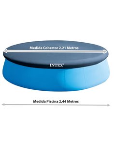 COBERTOR VINILO PISCINA EASY SET - 244 cm 2
