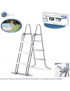 ESCALERA PISCINA ELEVADA HASTA 107 cm.  2