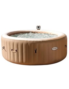 SPA BUBBLE MASSAGE CON CUBIERTA AISLANTE 4 PERSONAS | INTEX 2