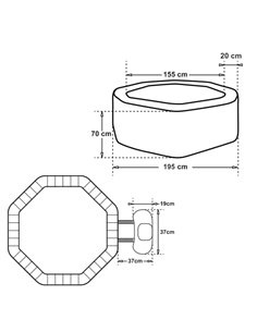 SAUNA DE INFRARROJOS LUXE 3-4-5 PLAZAS | FRANCE SAUNA SN-LUXE-3