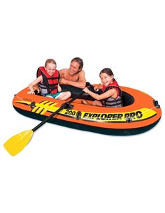 BARCO EXPLORER PRO 200 REMOS Y BOMBA