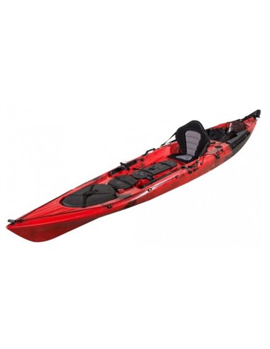 Kayak de Pesca profesional - Timón Asiento y Remo