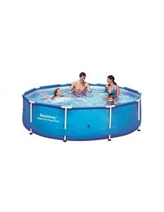 PISCINA BESTWAY SIN DEP.  Ø 305x76 | STEEL PRO