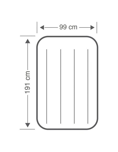 COLCHÓN HINCHABLE PILLOW REST 99x191x42 | INTEX