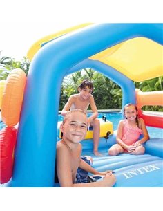CENTRO DE JUEGO HINCHABLE TOBOGAN PISCINA 279x173x122  | INTEX 2