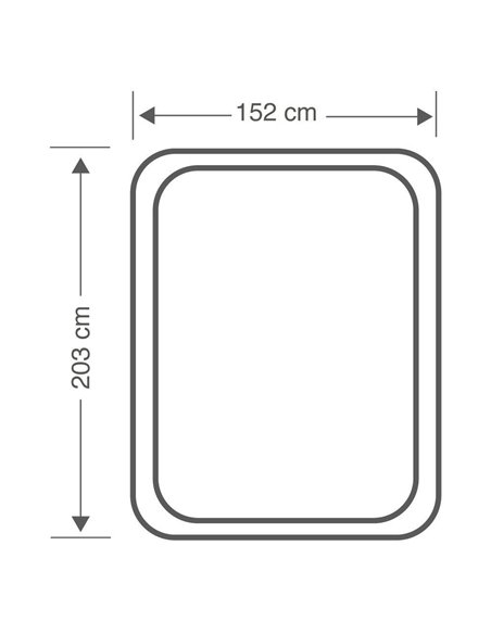 CAMA HINCHABLE DURA-BEAM PREMAIRE THERMALUX | INTEX