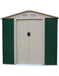 CASETA METÁLICA YORKSHIRE VERDE 2,43 M2 | BESTWAY