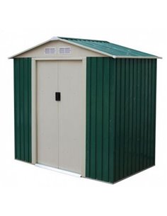 CASETA METÁLICA YORKSHIRE VERDE 2,43 M2 | BESTWAY 2