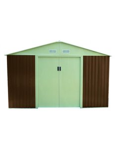 CASETA METÁLICA BRISTOL MARRON 7,74 M2 | BESTWAY