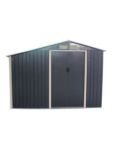 CASETA METALICA TORONTO CON LEÑERO ADOSADO 3,53m2 | BESTWAY 2