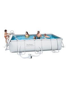 PISCINA DESMONTABLE CON DEPURADORA 404x201x100 | BESTWAY 2