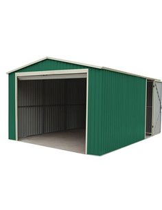 GARAJE METALICO LEICESTER VERDE 17,85 M2