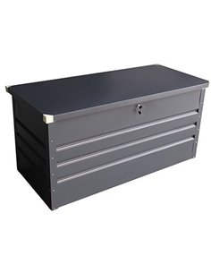 ARCÓN METÁLICO DE EXTERIOR ARCANA I GRIS ANTRACITA | BESTWAY 2