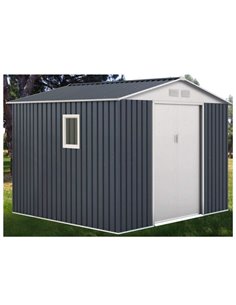 CASETA METÁLICA DERBY 7,06 M2 CON VENTANA | BESTWAY 2
