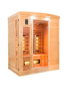 SAUNA DE INFRARROJOS APOLLON 3 PLAZAS | FRANCE SAUNA