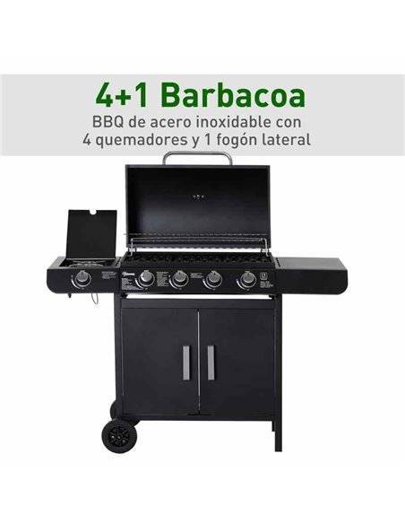 BARBACOA DE GAS | OUTSUNNY 846-016