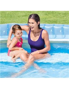 PISCINA HINCHABLE CON SILLÓN 224x216x76 2