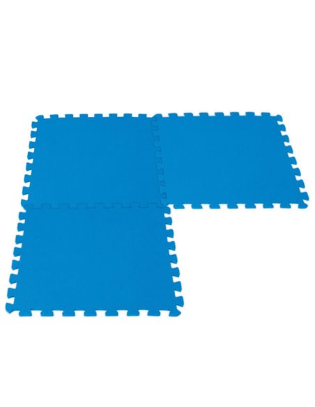 PROTECTOR DE SUELO PARA PISCINAS Y SPAS 50X50X1 CM - 8 PIEZAS | INTEX 29081                   