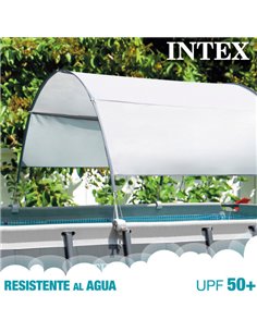 Toldo piscinas tubulares con protección UV+50 INTEX 2