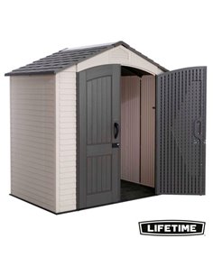 Caseta jardín ultrarresistente lifetime 214x142x227 cm uv100 2