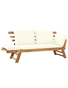 Sofá cama para jardín con cojines Aktive Garden