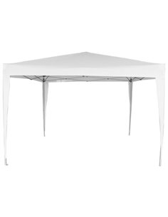 Cenador plegable blanco poliéster UV50 300x300x240 cm Aktive Beach
