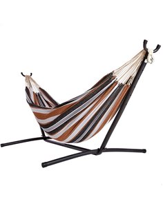 Hamaca terraza con soporte para jardín Aktive