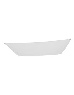 Toldo sombreo rectangular Aktive Garden  color blanco