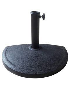 Soporte parasol semicircular resina 38-48 Aktive Garden