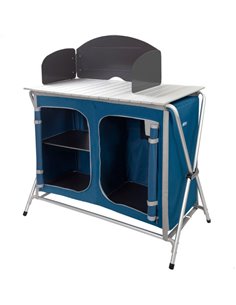 COCINA CAMPING ALU+TEXTIL 88X51X81/111CM