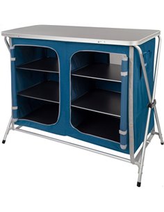 COCINA CAMPING ALU+TEXTIL 110X53.5X88.5CM