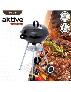 BARBACOA CARBON REDONDA C/TAPA D46CM-AKTIVE 2