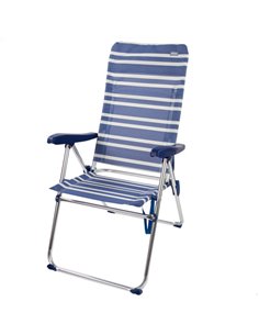 Silla playa plegable alta 5 posiciones Aktive Beach