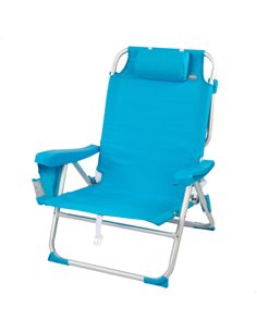 Silla playa mochila con bolsa térmica Aktive