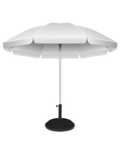 Soporte parasol cemento Aktive Garden redondo 2