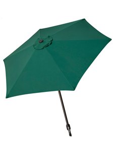 Parasol hexagonal 250 cm color verde mástil aluminio Aktive Garden