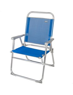 Silla playa plegable fija azul Aktive Beach