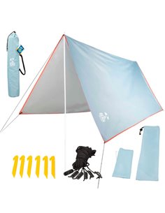Toldo playa 300x300x207 cm uv50 aktive beach