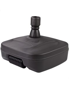 Base para sombrilla cuadrada antracita 33-48 mm Aktive