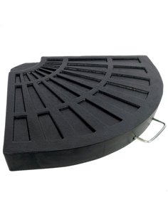 Base para sombrilla en poliresina Aktive Garden triangular