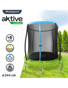 Cama elástica niños 244 cm diámetro Aktive Sports 2