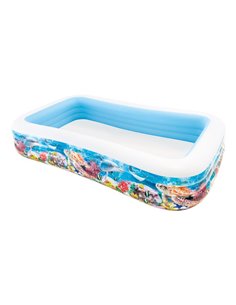 PISCINA HINCHABLE TROPICAL 305x183x56 cm | INTEX