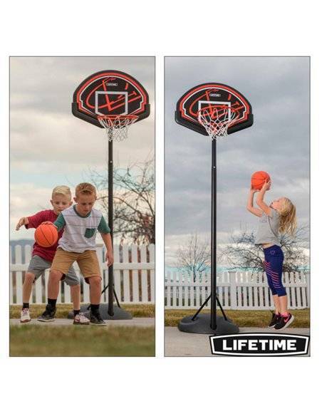 Canasta baloncesto ultrarresistente LIFETIME Altura regulable 168/229 cm UV100