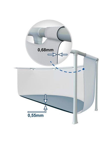 PISCINA ULTRA XTR FRAME Ø488X122 CM | INTEX 26326NP