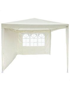 CENADOR JARDIN C/2 LATERALES Y VENTANA 2,7X2,7X2,4M-BEIGE