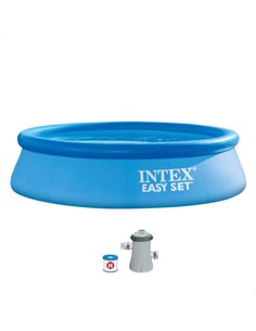 PISCINA HINCHABLE EASY SET 305x76CM CON DEPURADORA | INTEX 28122NP