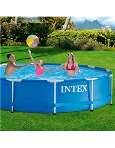 PISCINA METAL FRAME 366x76 SIN DEPURADORA | INTEX 28210NP 2