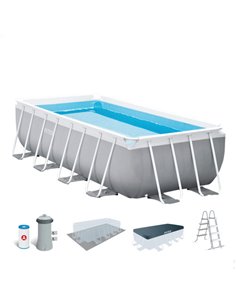 PISCINA DESMONTABLE PRISMA 488x244x107 CM | INTEX 26792NP