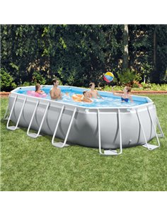 PISCINA OVALADA PRISMA CON DEPURADORA DE CARTUCHO | INTEX 26796NP 2