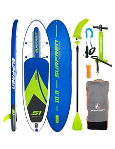 TABLA HINCHABLE PADDLE SURF 305x78x12 cm | S1 AZUL